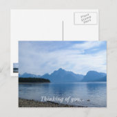 Teton Beauty Briefkaart (Voorkant / Achterkant)
