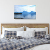 Teton Beauty Canvas Afdruk (Insitu (Slaapkamer))