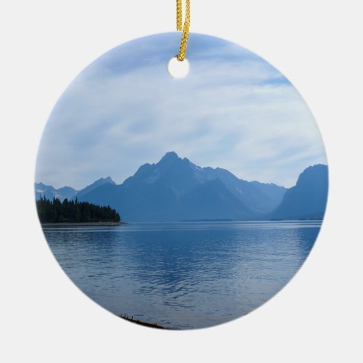 Teton Beauty Keramisch Ornament (Voorkant)