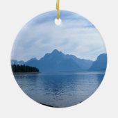 Teton Beauty Keramisch Ornament (Achterkant)