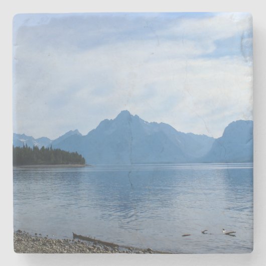 Teton Beauty Stenen Onderzetter (Voorkant)