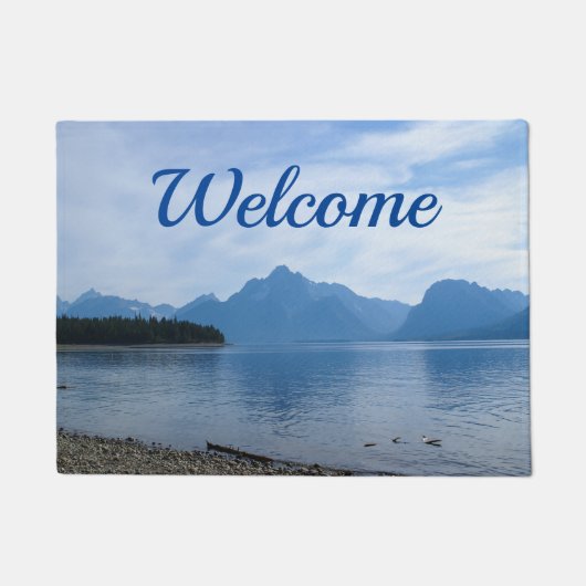 Teton Beauty Welcome Doormat Deurmat (Voorkant)