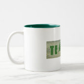 Teton gebergte tweekleurige koffiemok (Links)