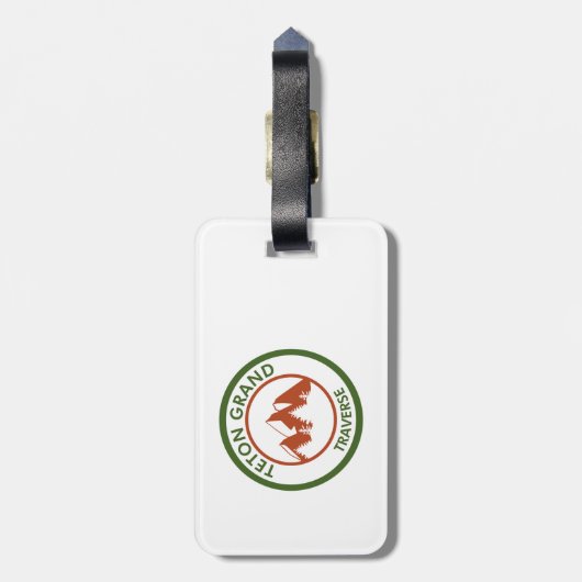 Teton Grand Traverse Bagagelabel (Achterkant verticaal)