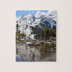 Teton Mountain Stream Reflections - 8x10 - 110 pcs Legpuzzel