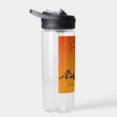 Teton National Park Sunset Kleuren 20oz Stro Waterfles (Rechts)