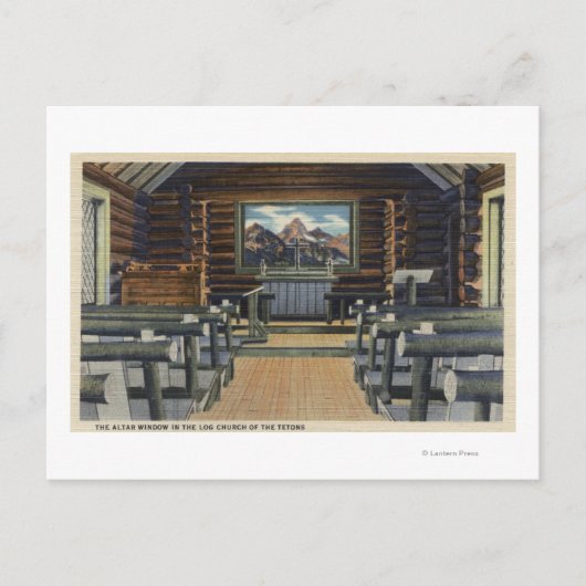 Teton National Park, WY - The Alter Briefkaart (Voorkant)
