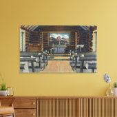 Teton National Park, WY - The Alter Canvas Afdruk (Insitu (Woonkamer))