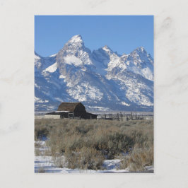 Teton Ranch-Briefkaart Briefkaart