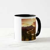 Teton Range bij zonsondergang, vanuit Snake River Mok (Voorkant rechts)