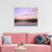 Teton Range gereflecteerd op de Snake River. Grand Canvas Afdruk (Insitu (Woonkamer))
