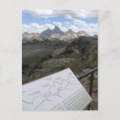 Teton Range Postcard Briefkaart (Voorkant)