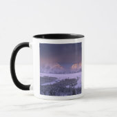 Teton Range vanaf Snake River Overlook, Grand Mok (Links)