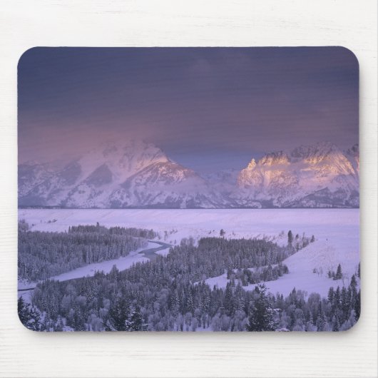 Teton Range vanuit Snake River Overlook, Grand Muismat (Voorkant)
