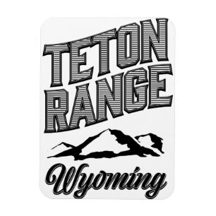 Teton Range, Wyoming Magneet