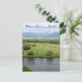 Teton River, Idaho Fisherman Briefkaart (Staand voorkant)