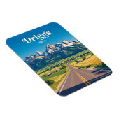 Teton Scenic Byway Idaho Magneet (Rechterzijde)