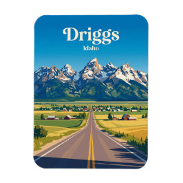 Teton Scenic Byway Idaho Magneet