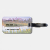 Teton Sunrise Bagagelabel (Achterkant horizontaal)