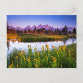 Teton Sunrise Briefkaart (Voorkant)