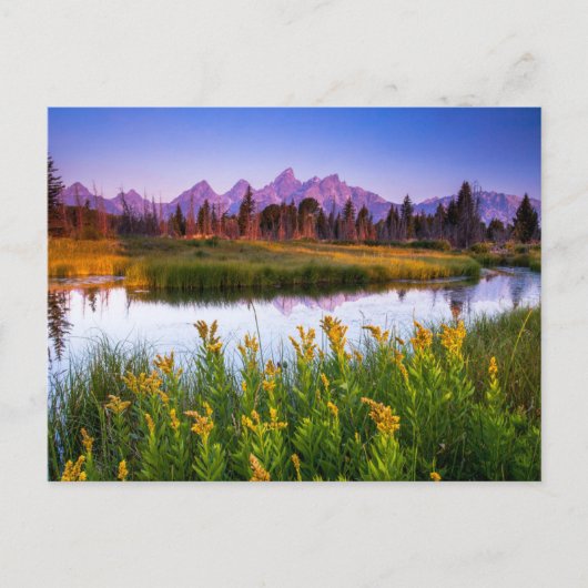 Teton Sunrise Briefkaart (Voorkant)