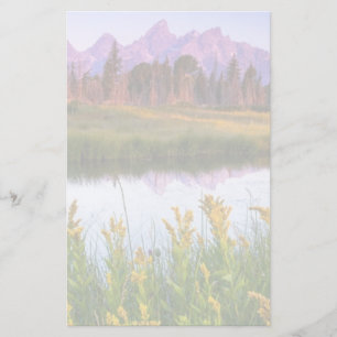 Teton Sunrise Briefpapier