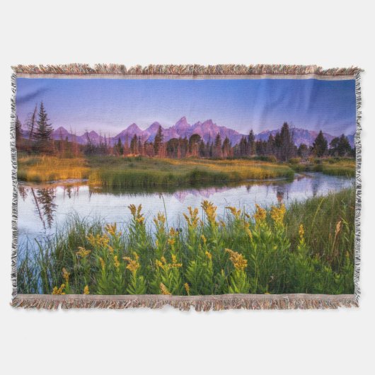 Teton Sunrise Deken (Voorkant)