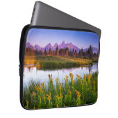 Teton Sunrise Laptop Sleeve (Voorkant Rechts)