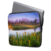 Teton Sunrise Laptop Sleeve (Voorkant Links)