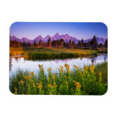 Teton Sunrise Magneet (Horizontaal)