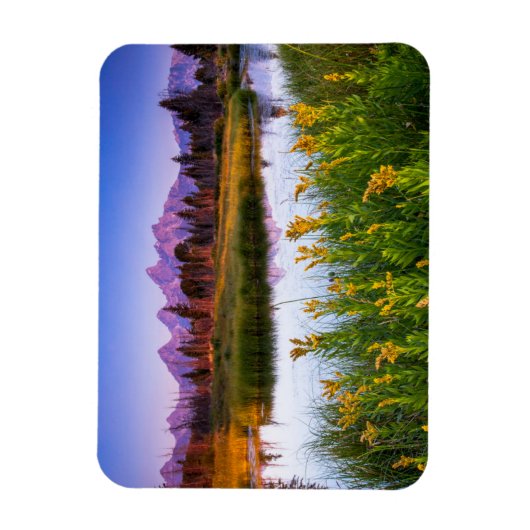 Teton Sunrise Magneet (Verticaal)