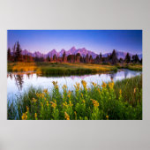 Teton Sunrise Poster (Voorkant)