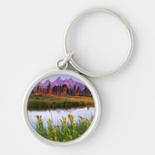 Teton Sunrise Sleutelhanger (Voorkant)
