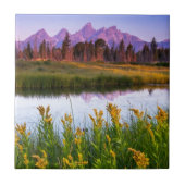 Teton Sunrise Tegeltje (Voorkant)