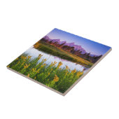 Teton Sunrise Tegeltje (Zijkant)