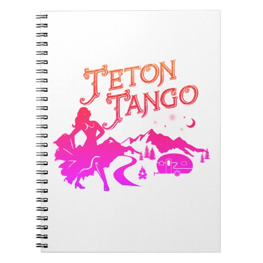 Teton Tango-laptop Notitieboek (Voorkant)