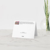 Tetonbergen met reflectiecoating Kaart (Achterkant)