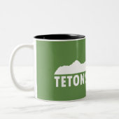 Tetons alsjeblieft tweekleurige koffiemok (Links)