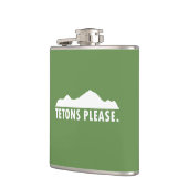 Tetons alstublieft heupfles (Links)