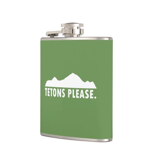 Tetons alstublieft heupfles (Links)