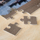 Tetons and Colter Bay - Wyoming Jigsaw Puzzle Legpuzzel (Zijkant)