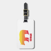 Tetons Beer Bagagelabel (Voorkant verticaal)