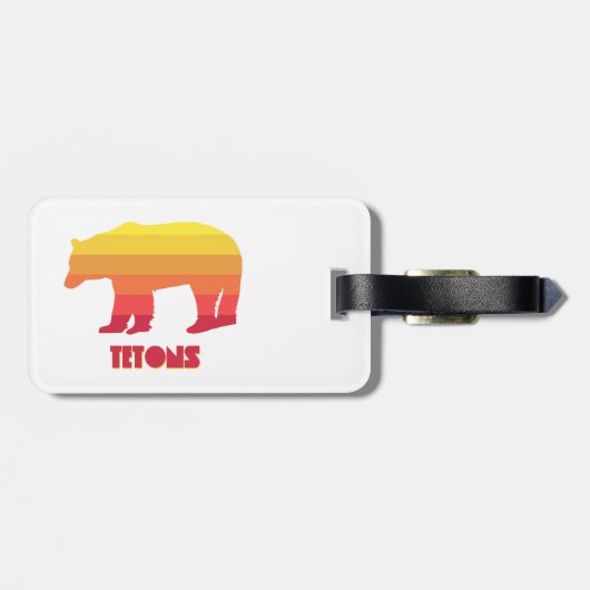 Tetons Beer Bagagelabel (Achterkant horizontaal)