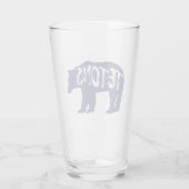 Tetons Beer Glas (Achterkant)