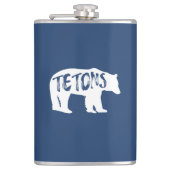 Tetons Beer Heupfles (Voorkant)