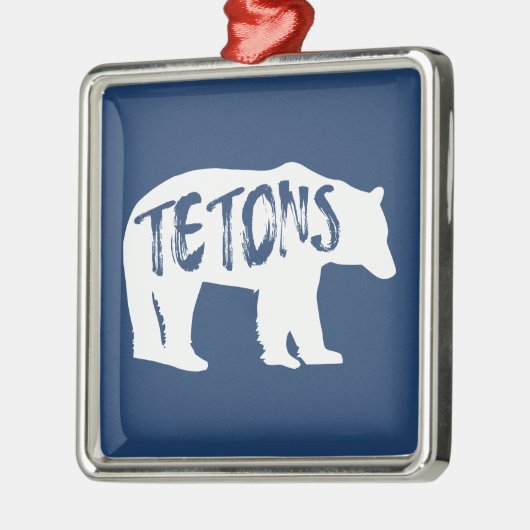 Tetons Beer Metalen Ornament (Links)