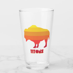 Tetons Bison Glas