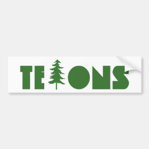 Tetons Bumpersticker