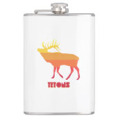 Tetons Elk Heupfles (Voorkant)