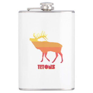 Tetons Elk Heupfles